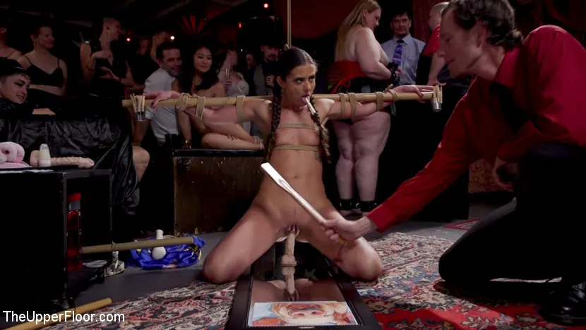 Kink 'Anal MILF And Busty Teen Service The BDSM Swinger Orgy' starring Aiden Starr (Photo 8)