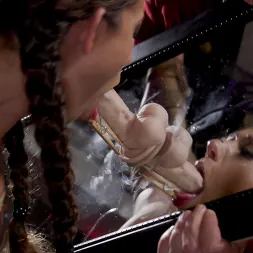 Aiden Starr in 'Kink' Anal MILF And Busty Teen Service The BDSM Swinger Orgy (Thumbnail 9)