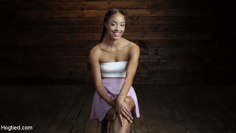 Kink 'アレクシステーの初めての不幸な緊縛で苦しんでいる' 主演 Alexis Tae (写真 25)