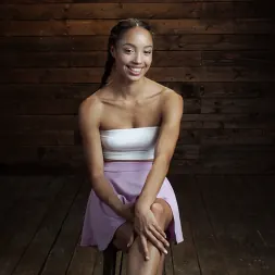 Alexis Tae に 'Kink' アレクシステーの初めての不幸な緊縛で苦しんでいる (サムネイル 25)