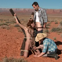 Amber Rayne en 'Kink' FOTO DE REPORTAJE: Autoestopista en problemas (Miniatura 8)