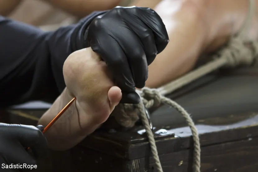 Kink 'Helpless Whore Devastated by Extreme Bondage' starring Andre Shakti (Photo 6)