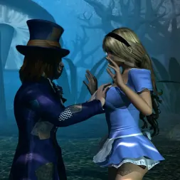 Anime in 'Kink' Alice in Wonderland: A XXX Parody (Thumbnail 10)