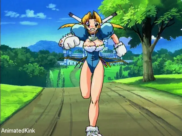 Kink 'ロマンスは剣のフラッシュII第3巻：呪われた歌' 主演 Anime (写真 1)