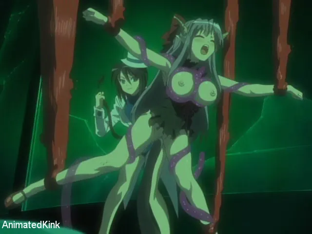 Kink 'The Night Evil Falls Volume one' starring Anime (Photo 4)