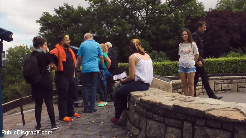 Kink 'Teen Exposed and Fucked in Public' starring Anina Silk (Photo 3)