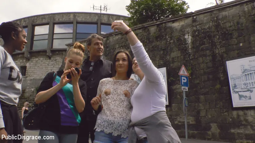 Kink 'Teen Exposed and Fucked in Public' starring Anina Silk (Photo 5)