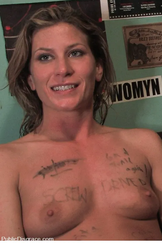 Kink 'All Girl Public Disgrace: Ariel X humiliated and used in a queer bar' starring Ariel X (Photo 14)