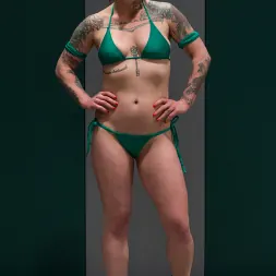 Ariel X in 'Kink' Faces off Against a Rookie with lots of Potential! Vivienne is strong and Bring the Brawn!!! (Thumbnail 10)