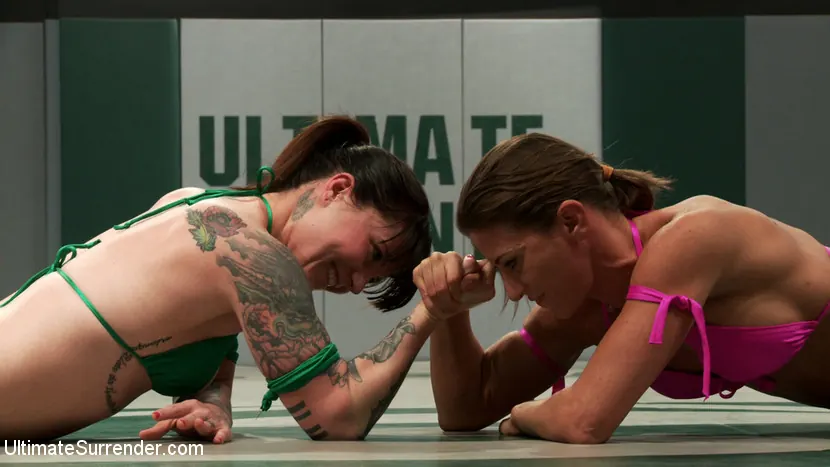 Kink 'Faces off Against a Rookie with lots of Potential! Vivienne is strong and Bring the Brawn!!!' starring Ariel X (Photo 13)