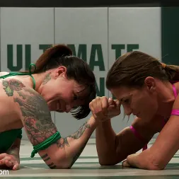 Ariel X in 'Kink' Faces off Against a Rookie with lots of Potential! Vivienne is strong and Bring the Brawn!!! (Thumbnail 13)