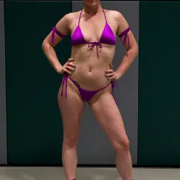 Ariel X in 'Kink' Rookie of 5'10 and 155lb goes up against tiny 5'3, 109lb US champion Rookie gets blasted!! (Thumbnail 9)