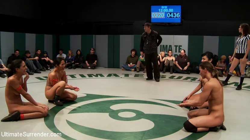 Kink 'Round 2 of January's Live match: The Dragon is humiliated, sexually destroyed, cums on the mat!!' starring Ariel X (Photo 2)