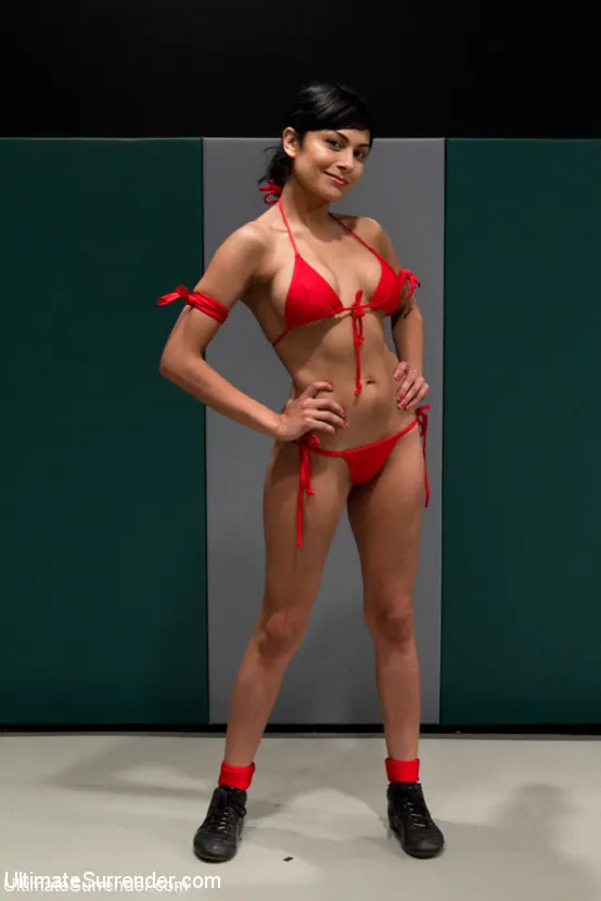 Kink 'Round 2 of January's Live match: The Dragon is humiliated, sexually destroyed, cums on the mat!!' starring Ariel X (Photo 10)