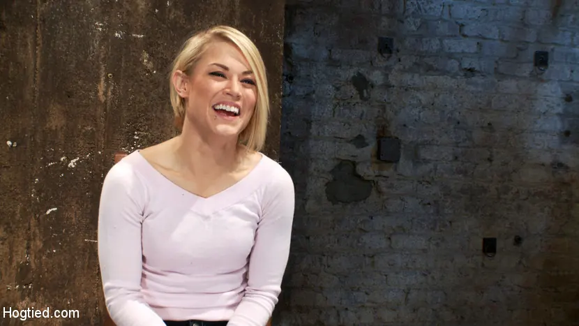 Kink 'Manhandled, crotch roped and cums so hard, her eyes roll up into the back of her head! Brutal orgasms!' starring Ash Hollywood (Photo 2)