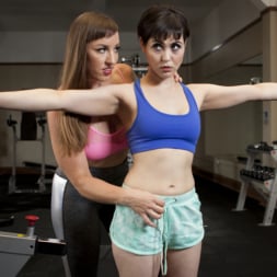 Audrey Noir in 'Kink' Going the Extra Mile: Strict Trainer Dominates Lesbian Gym Slut (Thumbnail 4)
