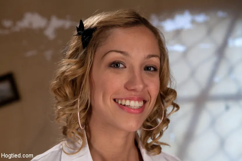 Kink 'Helpless Blonde in hogtie struggling through orgasm after orgasm.' starring Audrey Rose (Photo 10)