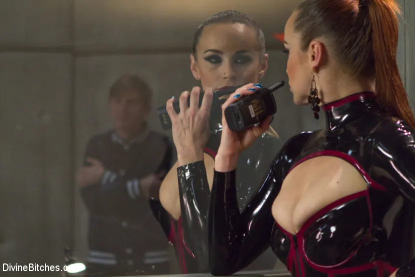 Kink 'Bella Breaks in a New Toy at the Divine Bitches Milking Facility!' starring Bella Rossi (Photo 3)