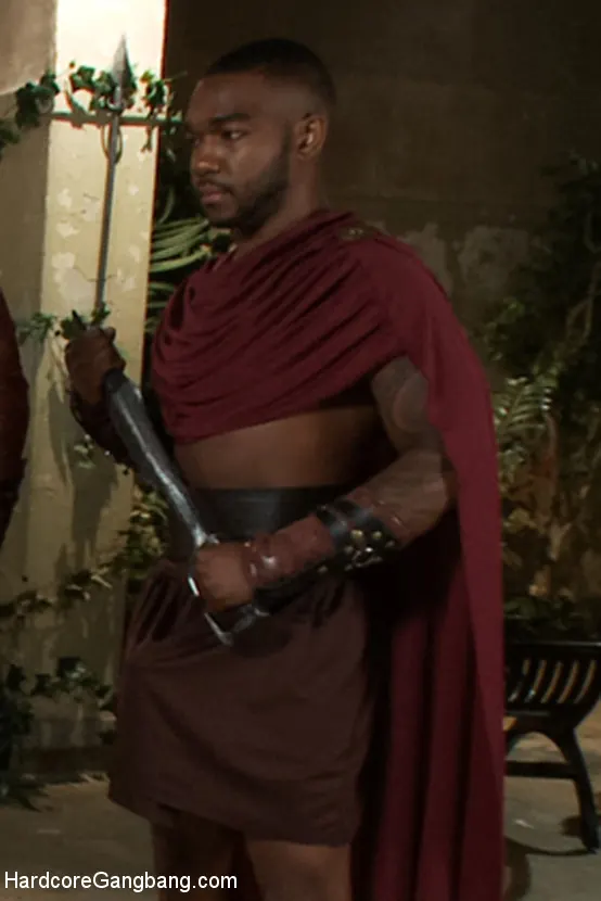 Kink 'Busty Redhead in Rough Interracial Gangbang with Creampie' starring Bella Rossi (Photo 12)