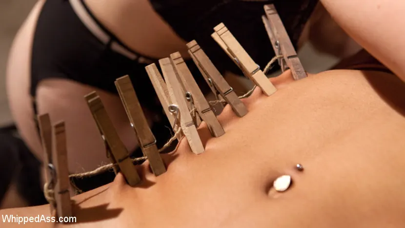 Kink 'Cause and Disorder: Hot Detective Bound, Spanked, and Anal Strap-on Fucked' starring Bella Rossi (Photo 12)