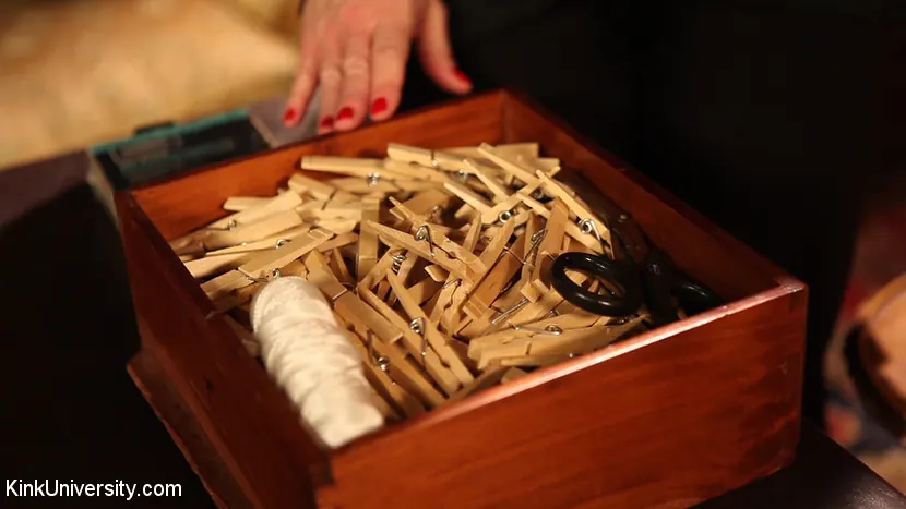 Kink 'Clothespin Zippers: with Flaming June and Bella Rossi' starring Bella Rossi (Photo 2)