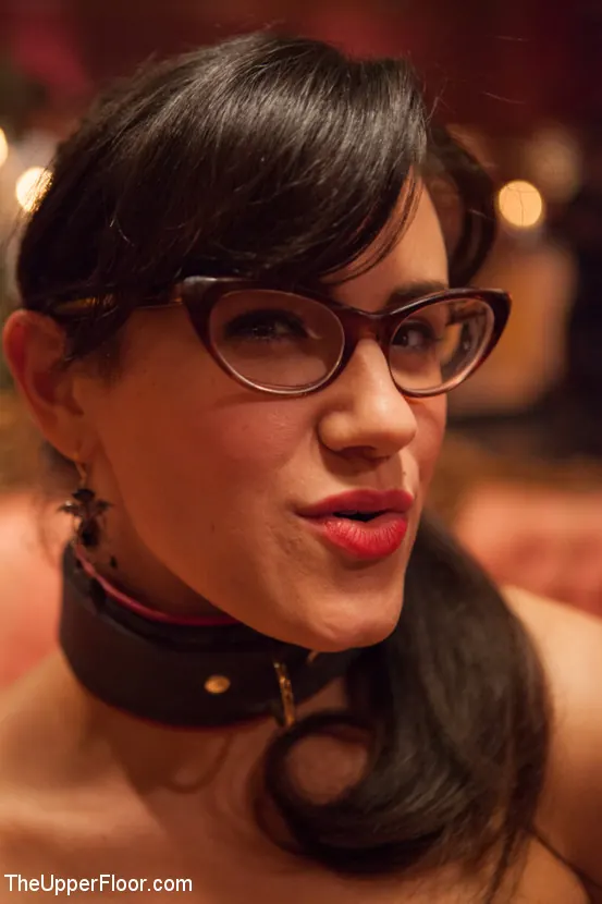 Kink 'Masquerade Orgy with Nine Slaves,100 Horny Guests, Part Three' starring Bella Rossi (Photo 5)