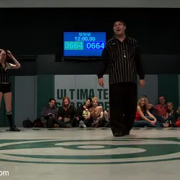 Beretta James in 'Kink' RD 34 of March's Live Tag Team Match: Totally non-scripted collegian style sexual lesbian wresting! (Thumbnail 20)