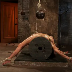 Beretta James in 'Kink' Sexy brunette experiences nipple torture, brutal crotch rope and extreme bondage. (Thumbnail 5)