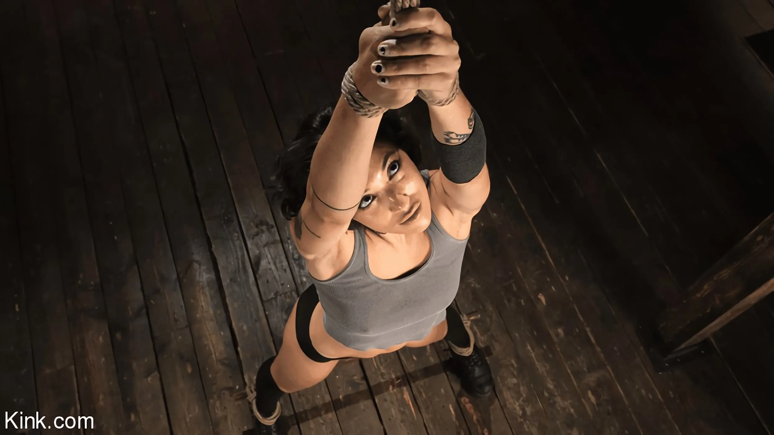 Kink 'Esclavitud brutal y dominación agotadora de Brooklyn Gray' protagonizando Brooklyn Gray (foto 1)