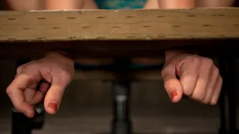 Bryn Blayne in 'gets a smack-down into submission - Live Show Part 1'