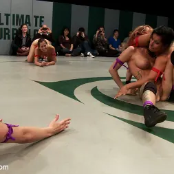 Bryn Blayne in 'Kink' RD 14 of Feb's Live Tag Team Match: Totally non-scripted collegian style sexual lesbian wresting! (Thumbnail 16)