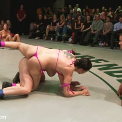 Bryn Blayne in 'Kink' RD 14 of May's Live Tag Team Match: Totally non-scripted lesbian wrestling! (Thumbnail 7)