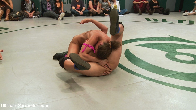 Kink 'RD 14 of May's Live Tag Team Match: Totally non-scripted lesbian wrestling!' starring Bryn Blayne (Photo 11)