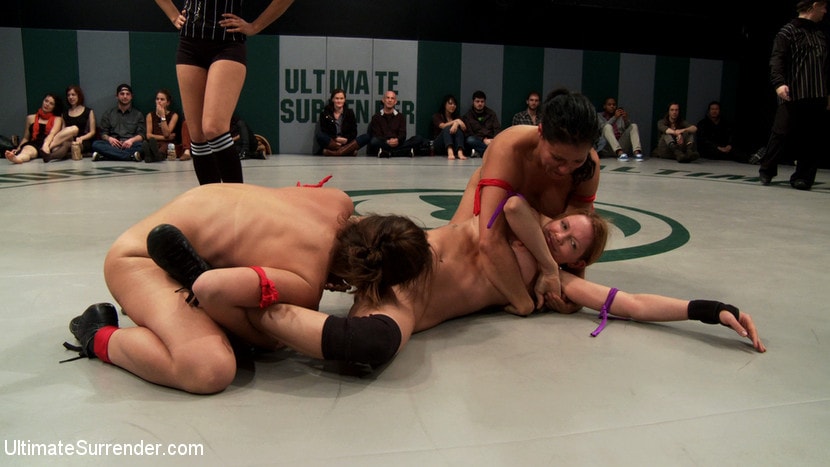 Kink 'RD 24 of Feb's Live Tag Team Match: Sexual molestation on the mat! Non-scripted! Shot Live!' starring Bryn Blayne (Photo 6)