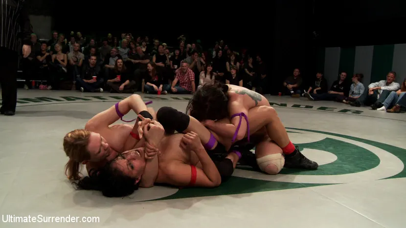 Kink 'RD 24 of Feb's Live Tag Team Match: Sexual molestation on the mat! Non-scripted! Shot Live!' starring Bryn Blayne (Photo 18)