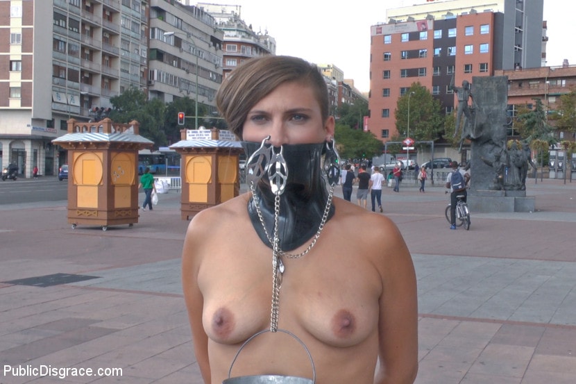 Kink 'Saucy Spanish Slut Dragged Around the Streets of Madrid' starring Camil Core (Photo 14)