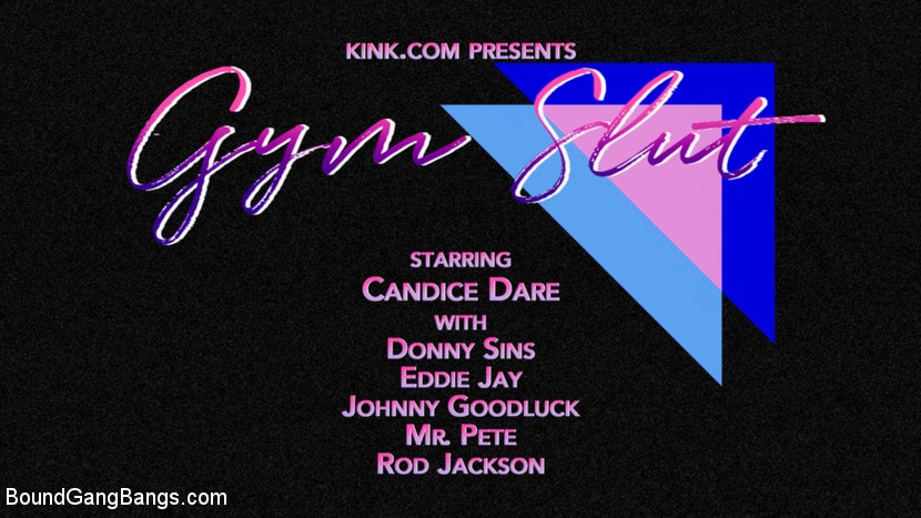 Kink 'ジム痴女：キャンディス・デアは汗をかいたギャングバングで彼女のすべての穴をうまくいく' 主演 Candice Dare (写真 1)