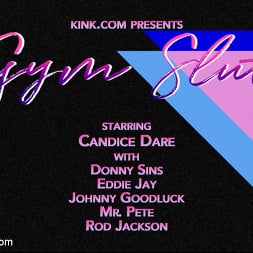 Candice Dare に 'Kink' ジム痴女：キャンディス・デアは汗をかいたギャングバングで彼女のすべての穴をうまくいく (サムネイル 1)