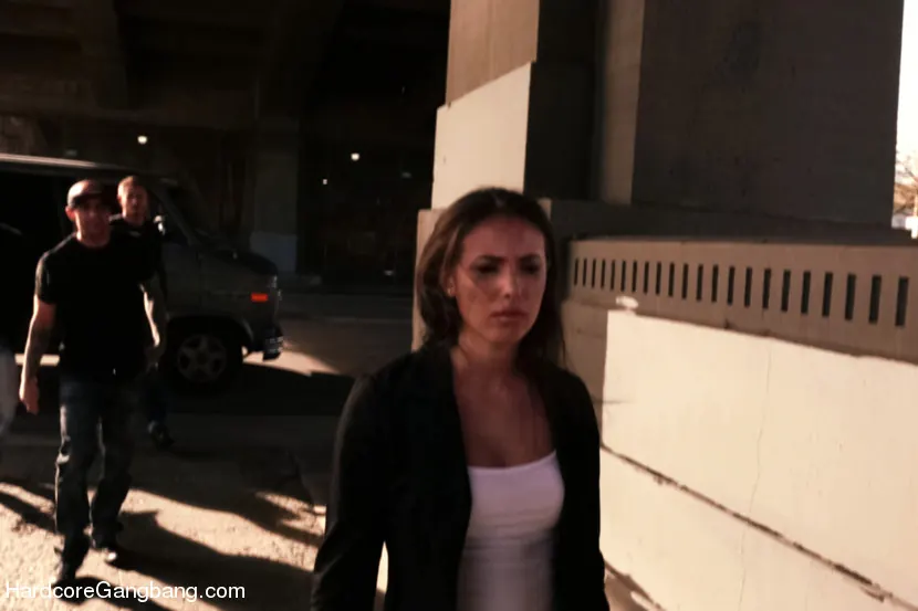 Kink 'Lives out her Gangbang Fantasy! First Gangbang,First Dp!' starring Casey Calvert (Photo 1)