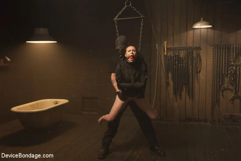 Kink 'Cautivo frágil Un dispositivo de esclavitud' protagonizando Casey Calvert (foto 16)