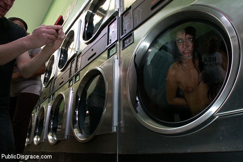 Kink 'Filthy Whore Fucked at the Laundromat' starring Cassandra Nix (Photo 7)