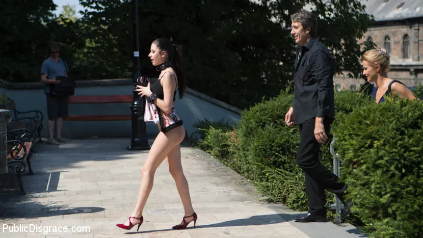 Kink '19 Year Old Rebecca Volpetti Humiliated with Public Sex and Punishment' starring Cherry Kiss (Photo 2)