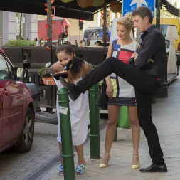 Cherry Kiss in 'Kink' Dolly Diore's All Out Public Fuckfest (Thumbnail 1)