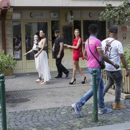 Cherry Kiss in 'Kink' Fresh Meat Angel Rush and Lyen Parker Humilated and Fucked in Public! (Thumbnail 4)