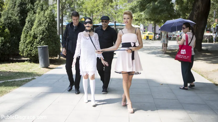 Kink 'Teen Whore Rebecca Volpetti Beaten, Fucked, and Disgraced in Public!' starring Cherry Kiss (Photo 1)