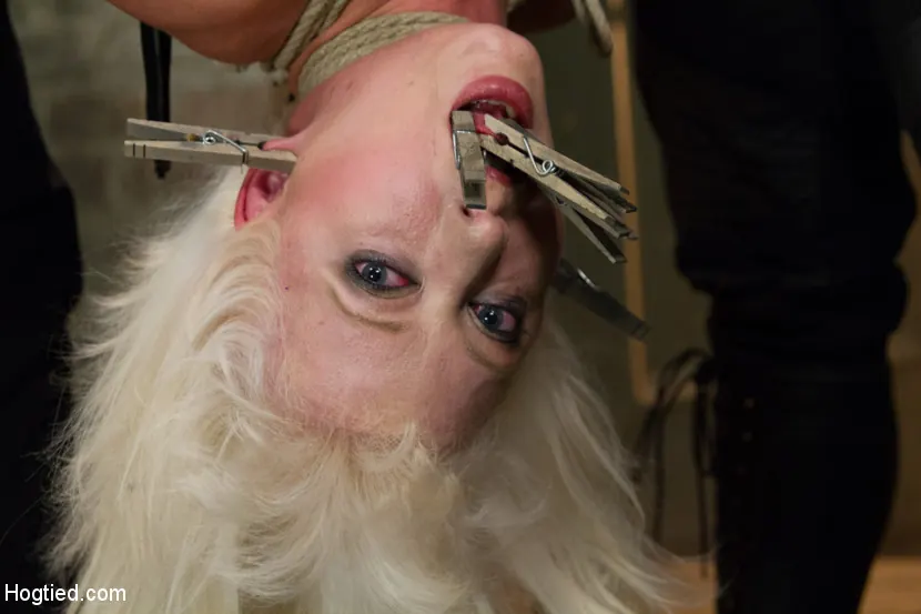 Kink 'Mangles atados de pies y manos, cereza desgarrada' protagonizando Cherry Torn (foto 15)