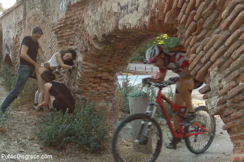 Kink 'Sexy Spanish Slut Chiara fully exposed on the streets of Madrid' starring Chiara Diletto (Photo 17)