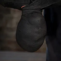 Chloe Camilla in 'Kink' Cute little blond girl is mummified, vibrator stuck on her clit. Hung upside down to cum and cum. (Thumbnail 11)
