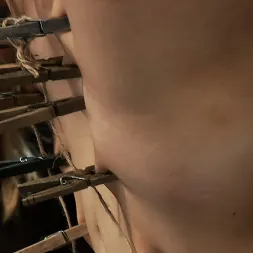 Chloe Camilla in 'Kink' Super cute blond is tormented, cloths pins on her body are ripped off, made to cum over and over!! (Thumbnail 16)