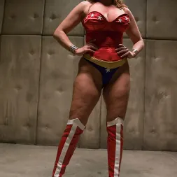 Christina Carter in 'Kink' OPERATION AMERICANA A hogtied Super Hero Feature. America's greatest hero, cumming like a whore (Thumbnail 14)